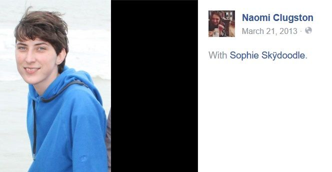 Sophie Pesquidous, Facebook - 21 Mar 2013