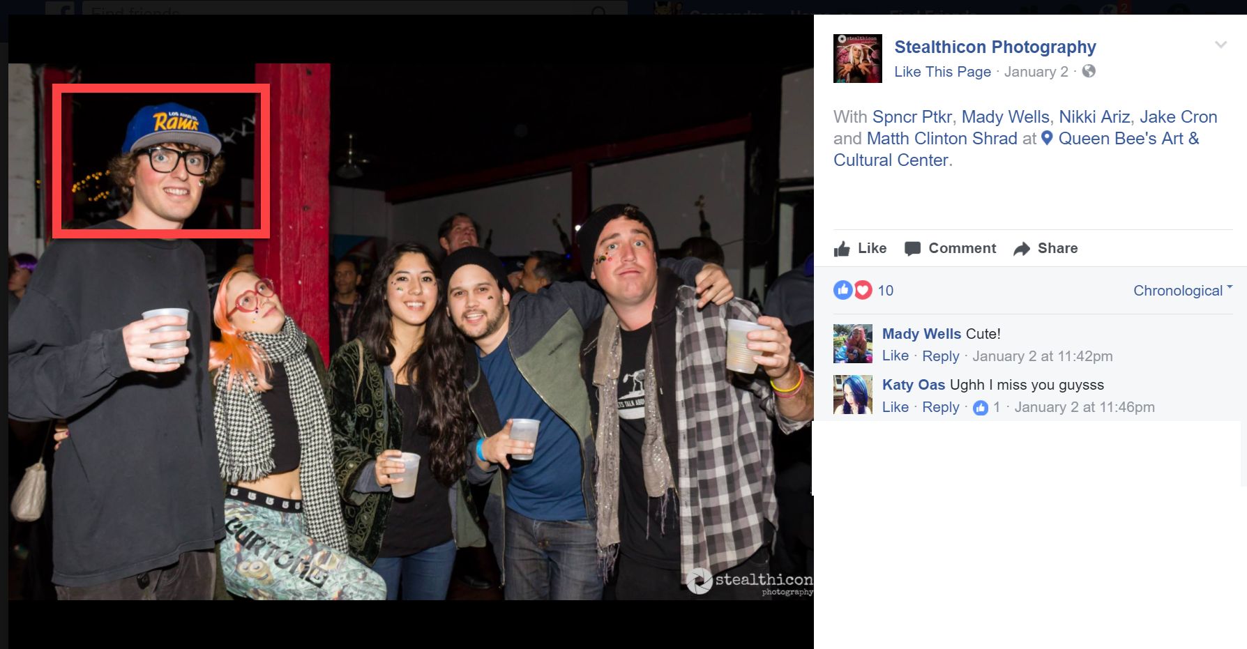 Spencer Potiker, Facebook - 2 Jan 2017