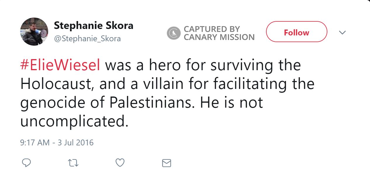 Stephanie Skora, Twitter - Jul 3, 2016