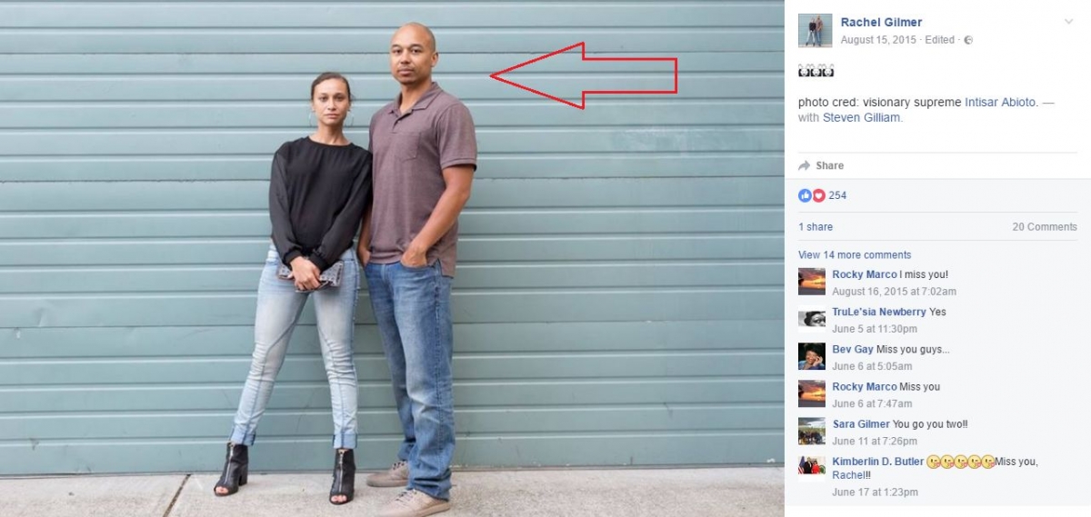 Steven Gilliam, Facebook - 15 Aug 2015