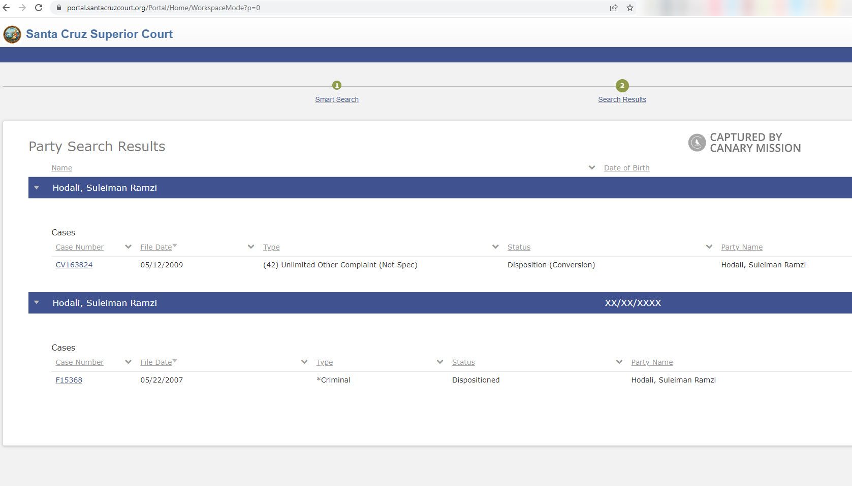 Suleiman Hodali, portal.santacruzcourt.org - May 21, 2023