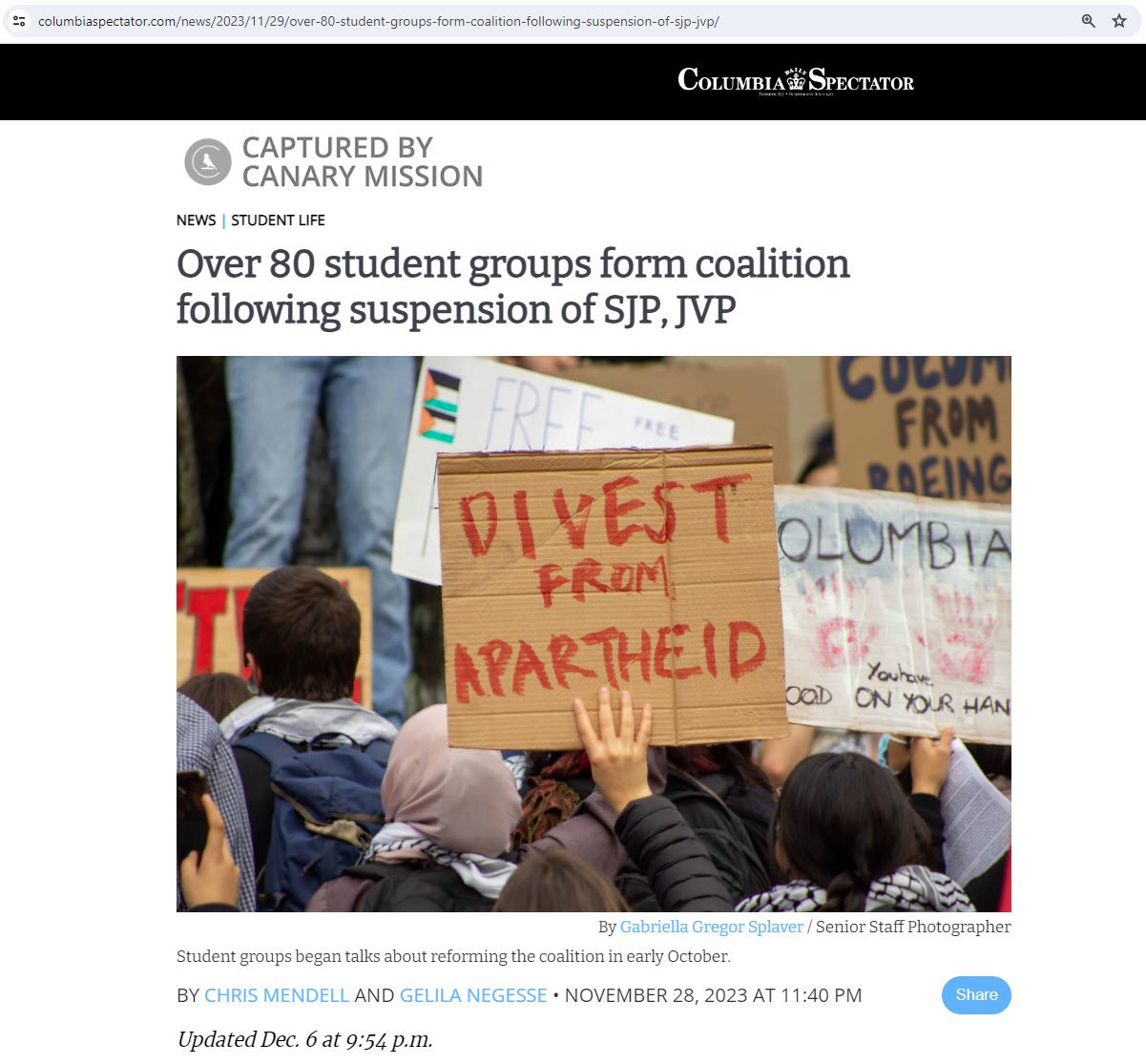 Sumaita Mulk, columbiaspectator.com - Nov 28, 2023