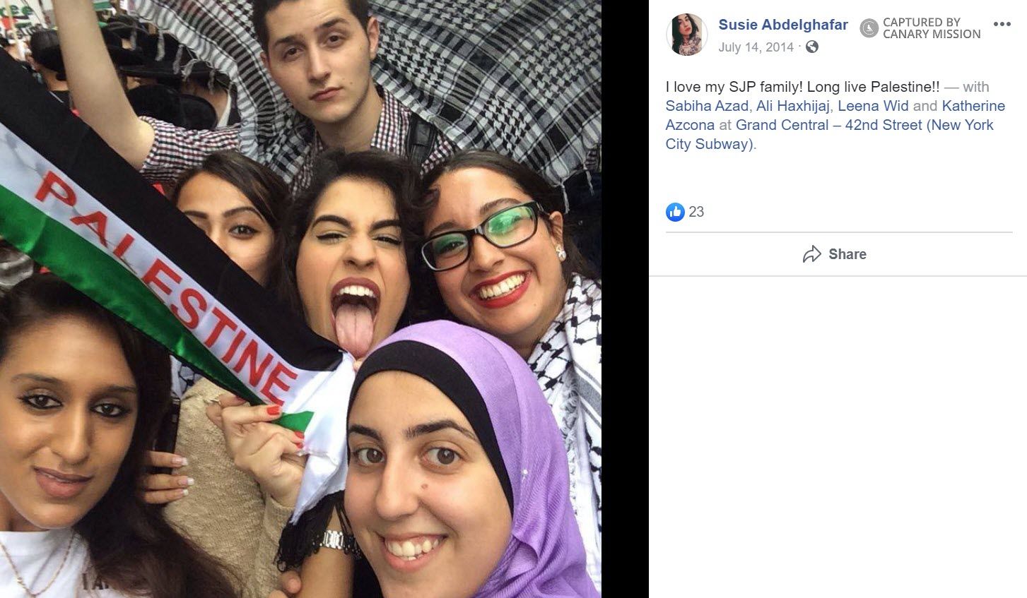 Susie Abdelghafar, Facebook - Jul 14, 2014