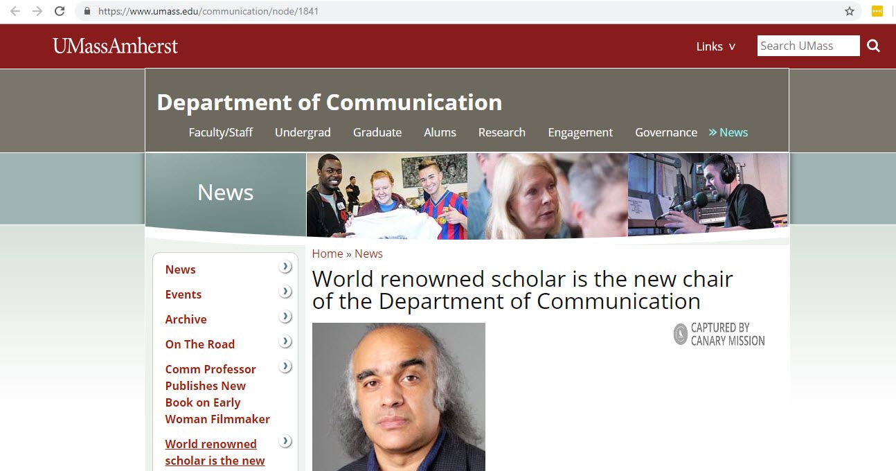 Sut Jhally, umass.edu - May 29, 2017