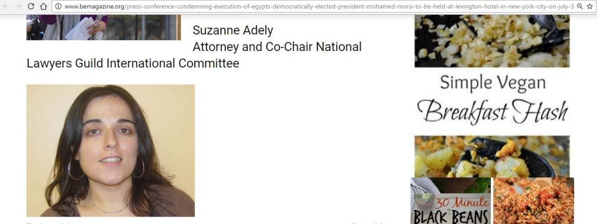 Suzanne Adely, bemagazine.org - 30 Jul 2015