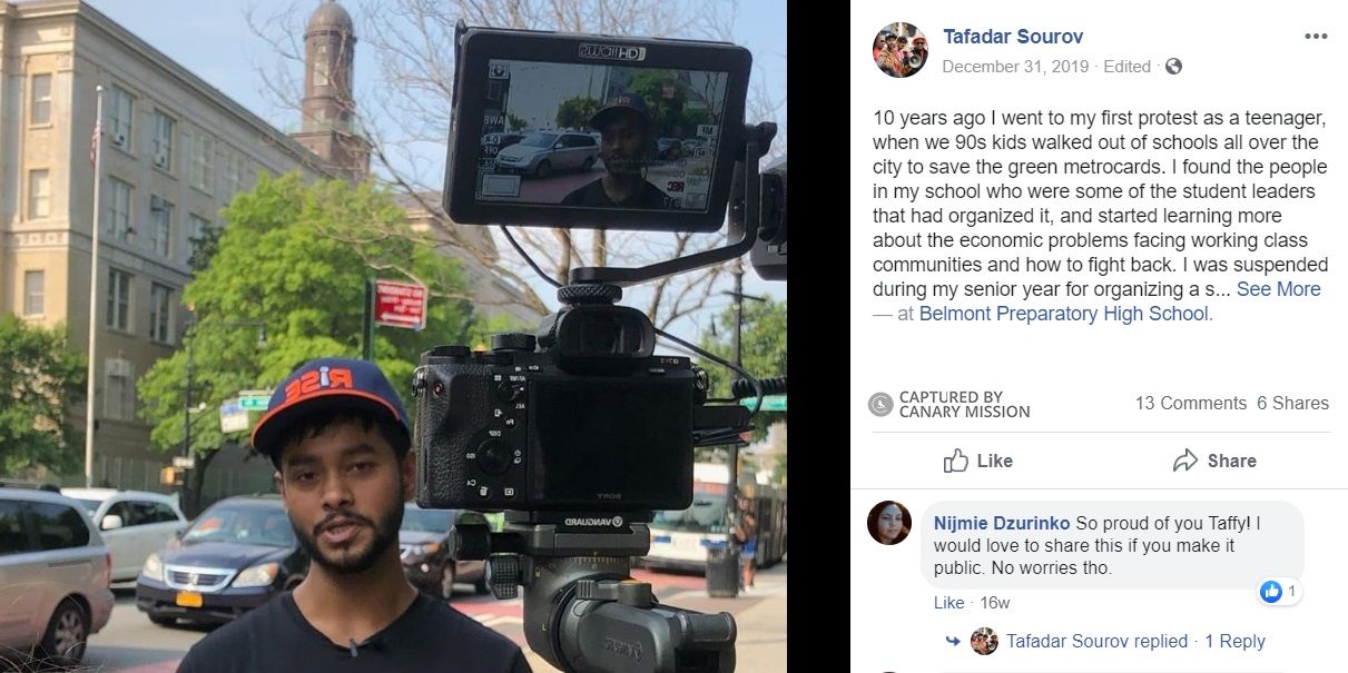 Tafadar Sourov, Facebook - Dec 31, 2019