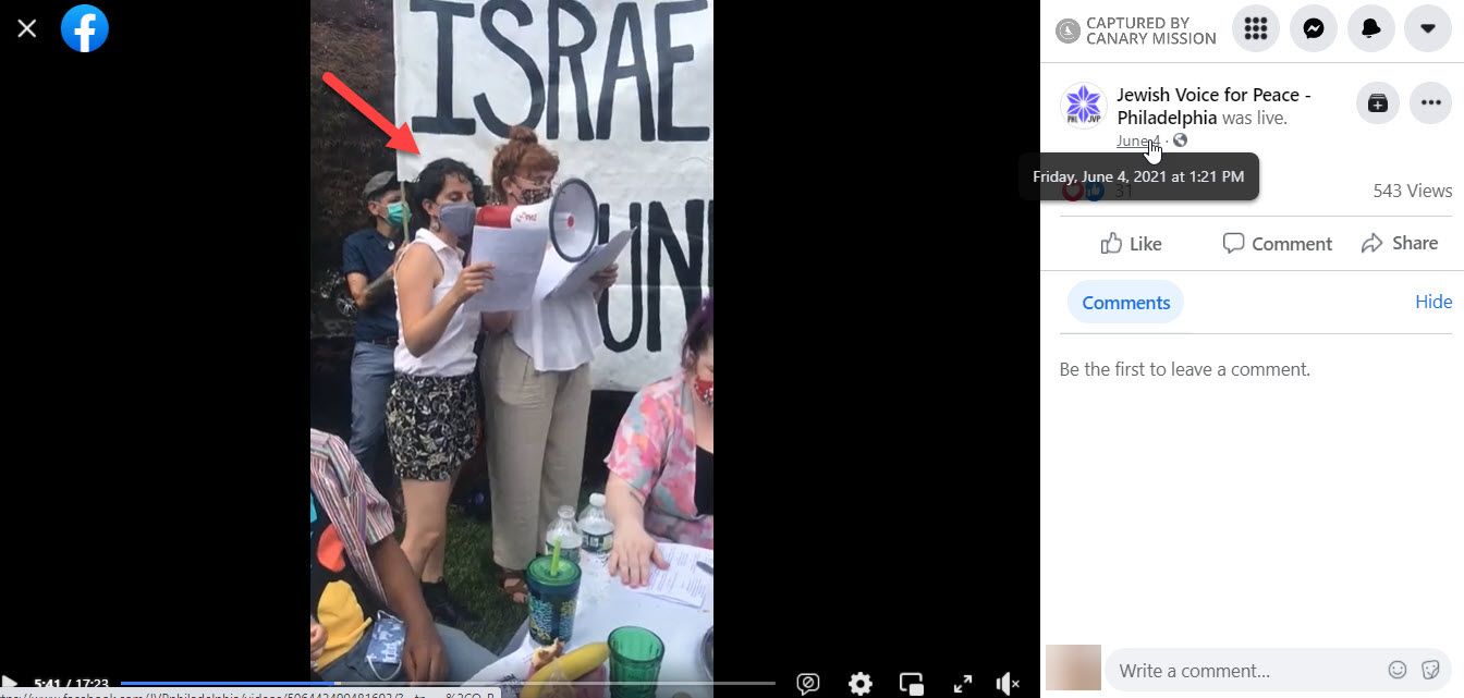 Tali Ruskin, Facebook - Jun 4, 2021