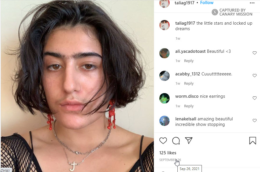 Talia Gallagher, Instagram - Sep 26, 2021