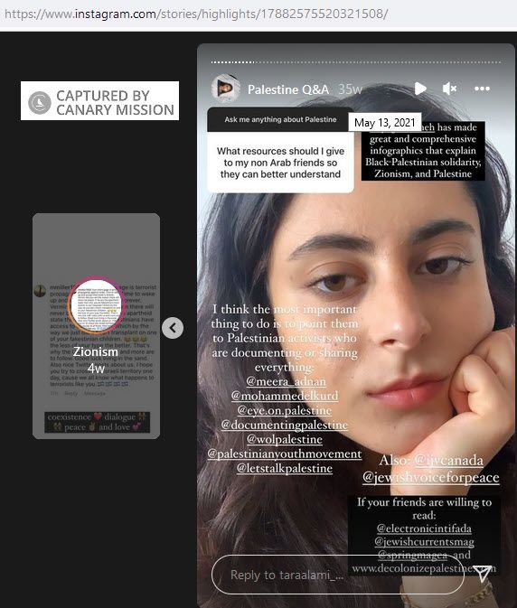 Tara Alami, Instagram - May 13, 2021