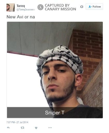 Tareq Abdallah, Twitter - Jul 27, 2014