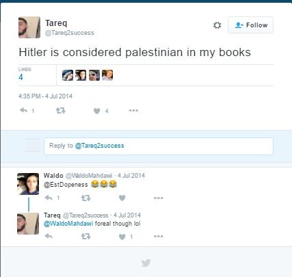 Tareq Abdallah Twitter Jul 4 2014