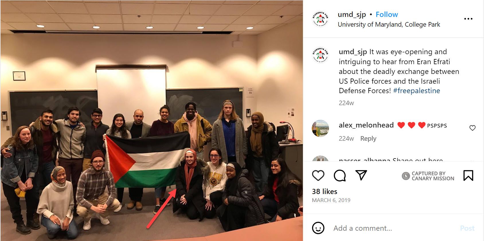 Tasnim Benalla, Instagram - Mar 6, 2019