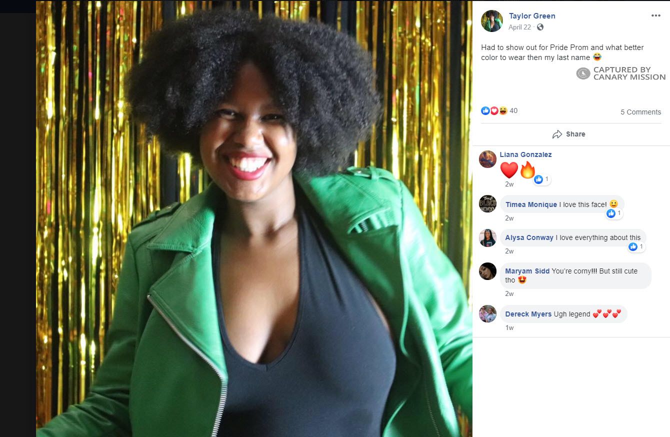 Taylor Green, Facebook - Apr 22, 2019