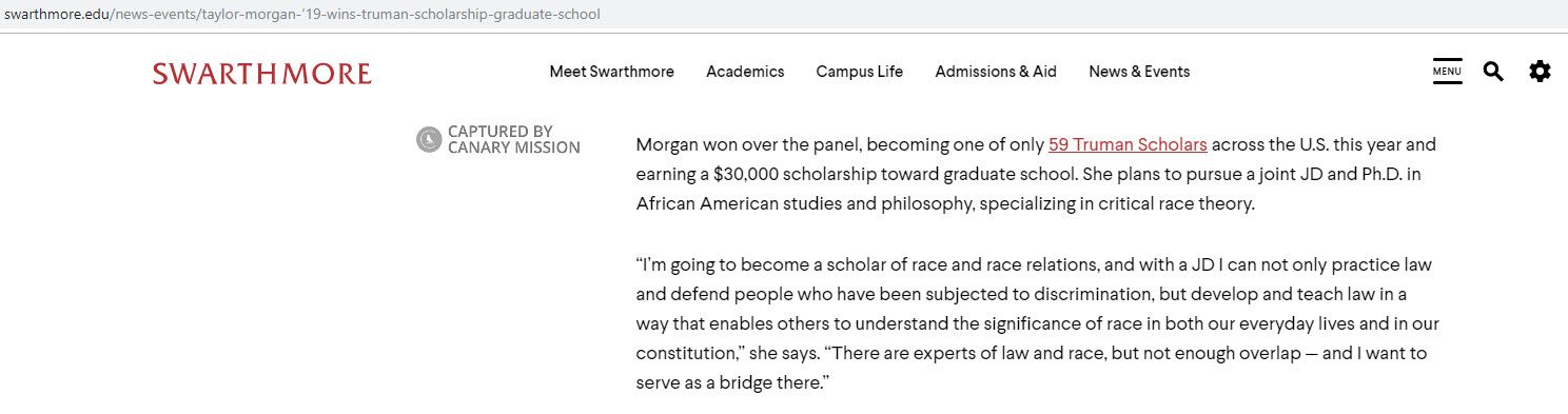 Taylor Morgan, swathmore.edu - May 1, 2018