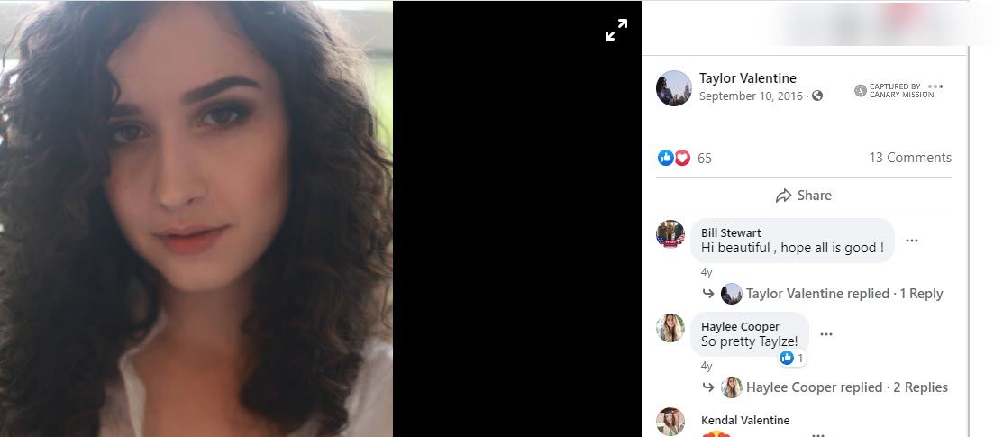 Taylor Valentine, Facebook - Sep 10, 2016