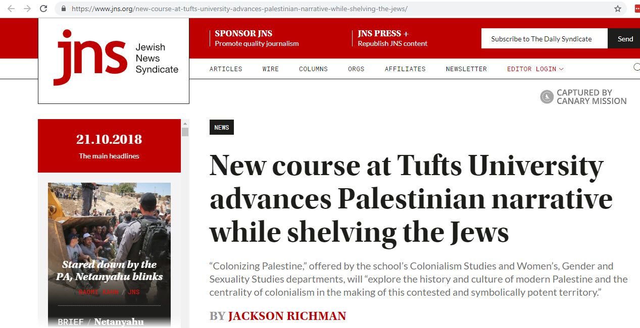 Thomas Abowd, jns.org - Aug 15, 2018