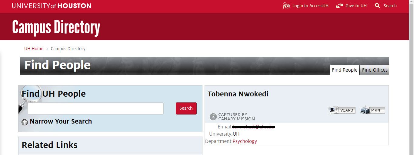 Tobenna Nwokedi, uh.edu - Oct 6, 2019