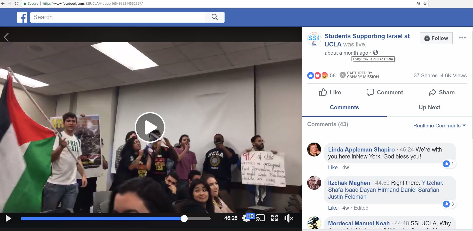 Tucker Moses Hanson, Facebook - May 18, 2018