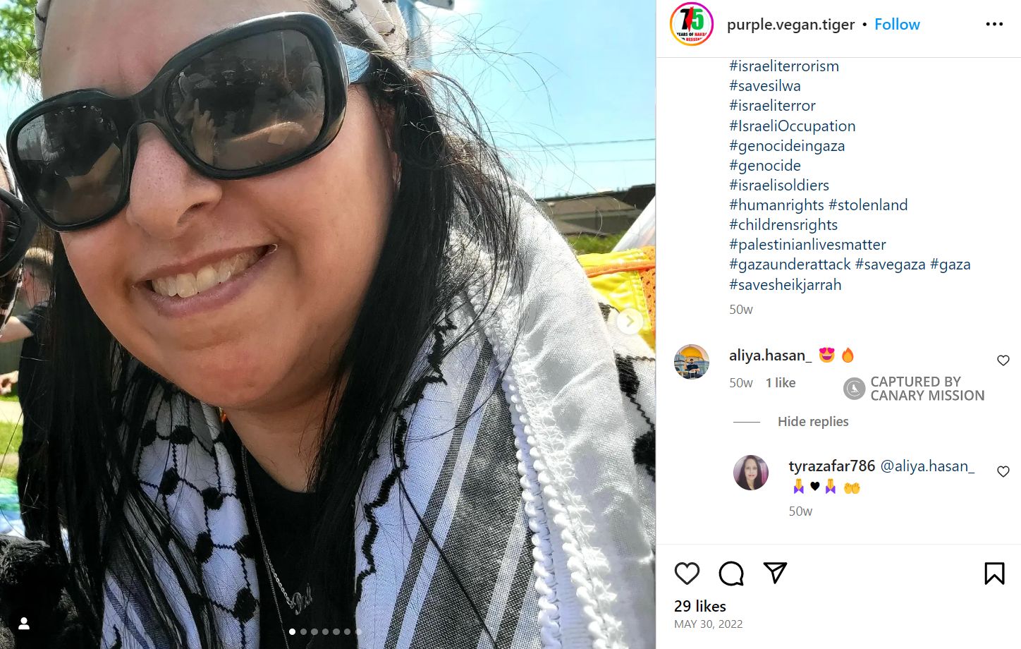 Tyra Zafar, Instagram - May 30, 2022