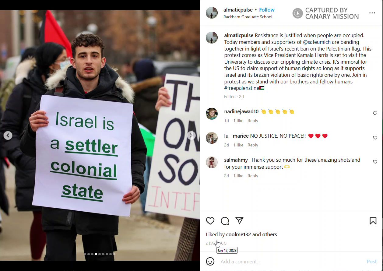 Lina Mahmoud, Instagram - Jan 12, 2023