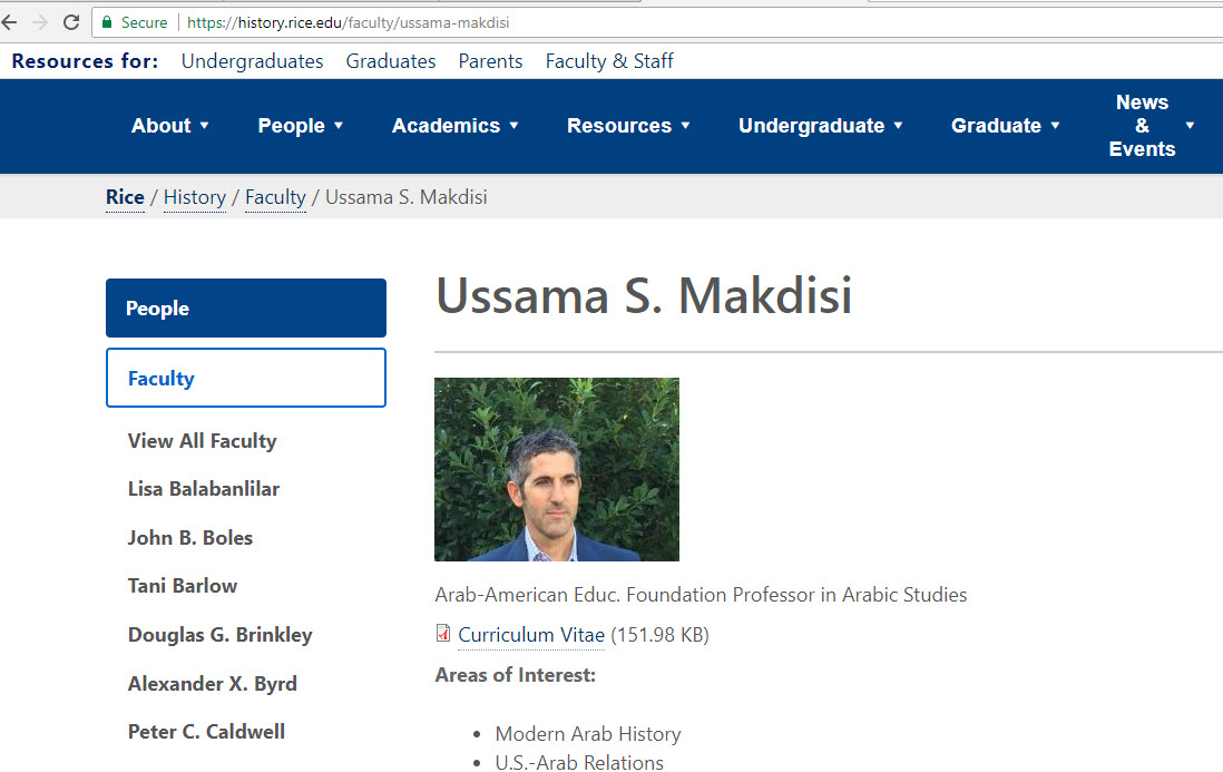 Ussama Makdisi image #1