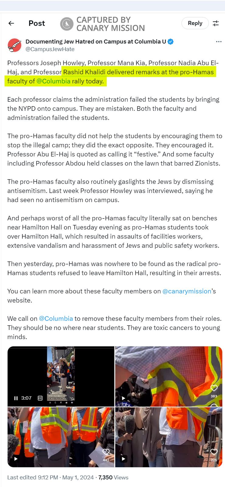 Virginia Page Fortna, X - May 1, 2024