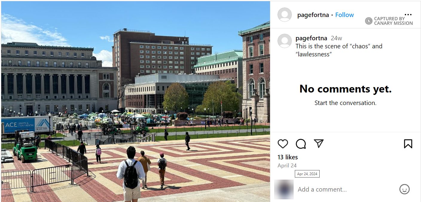 Virginia Page Fortna, Instagram - Apr 24, 2024