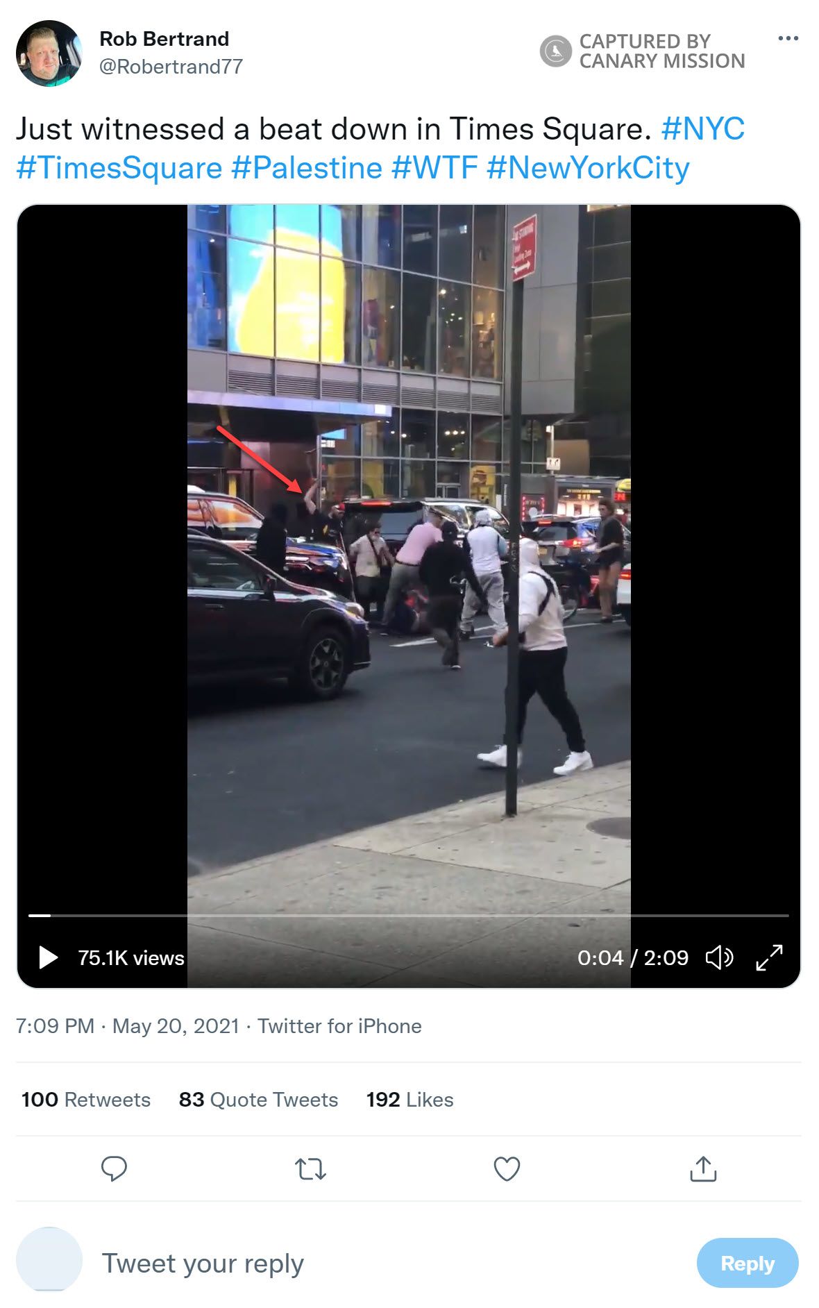 Waseem Awawdeh, Twitter - May 21, 2021