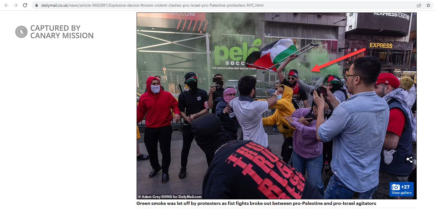 Waseem Awawdeh, dailymail.co.uk - May 20, 2021