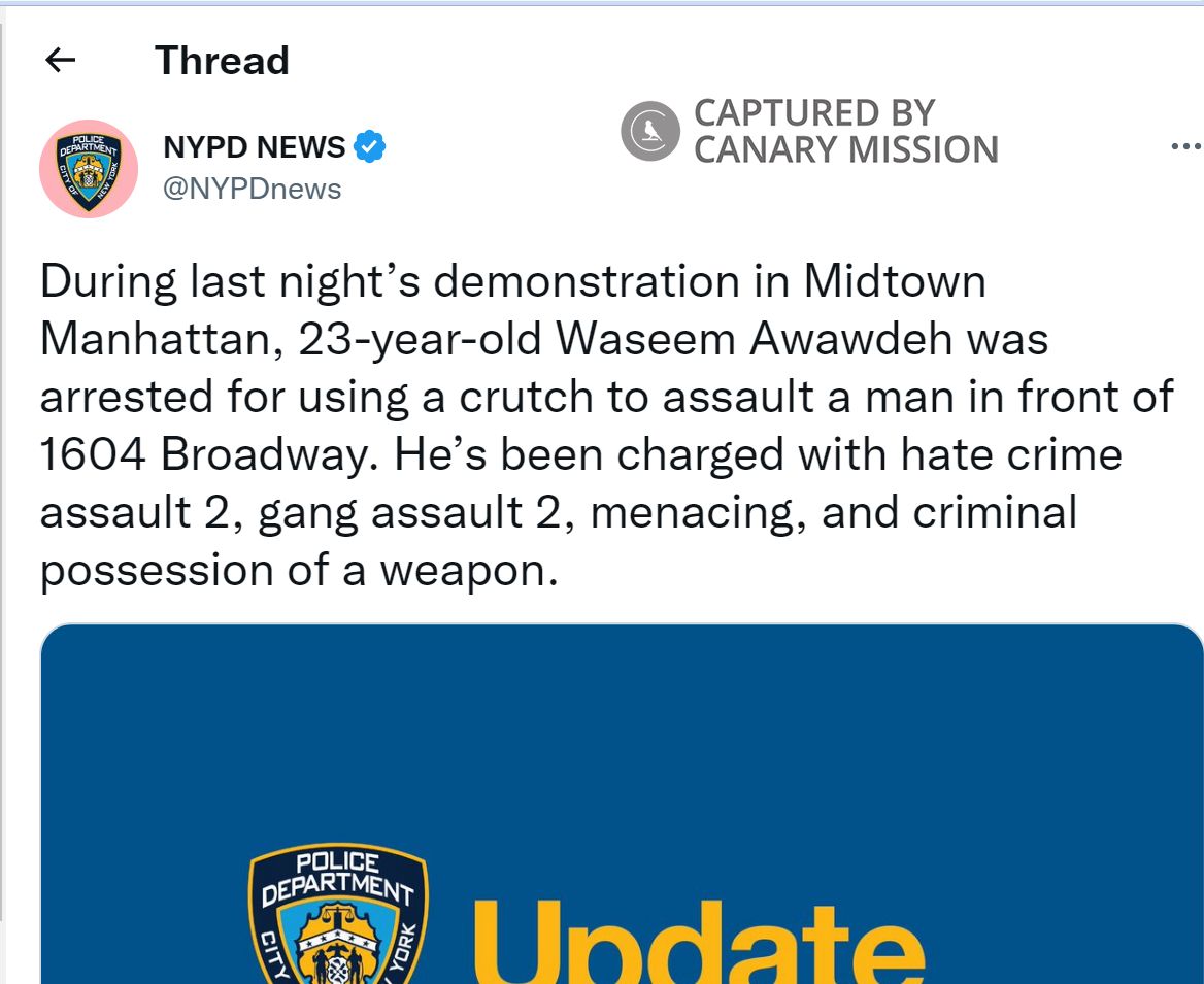 Waseem Awawdeh, Twitter - May 21, 2021