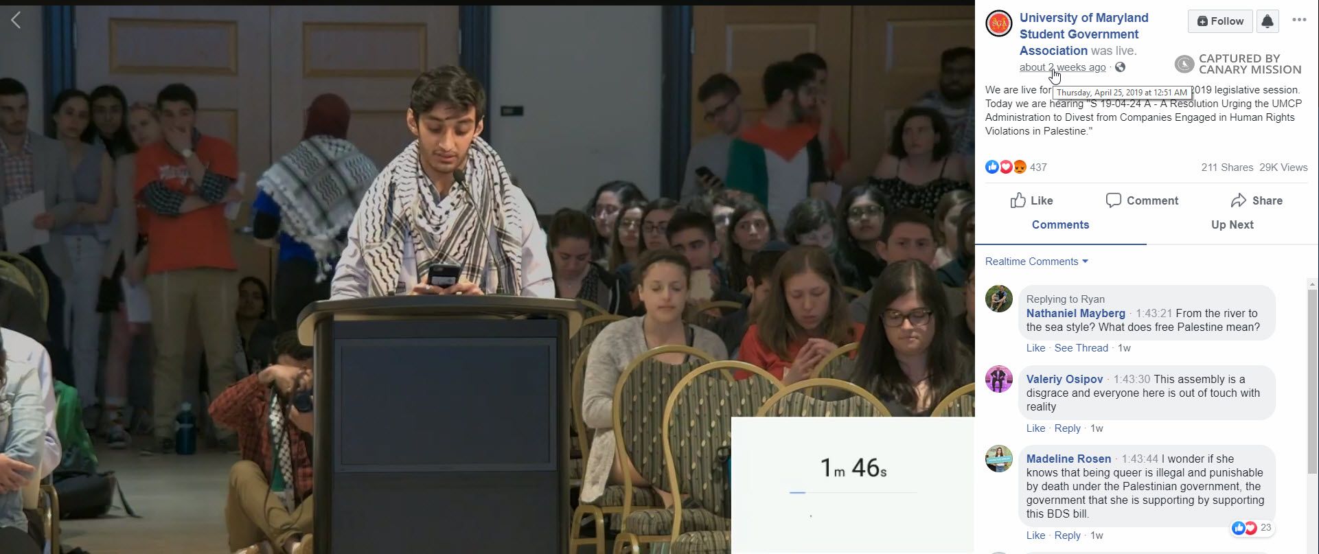 Wasique Iqbal, Facebook - Apr 25, 2019