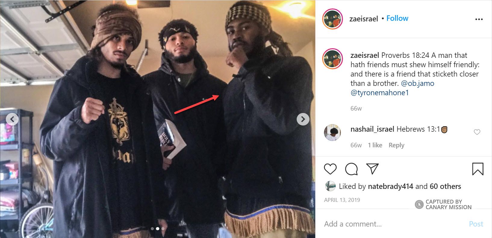 Xavier Cox, Instagram - Apr 13, 2019