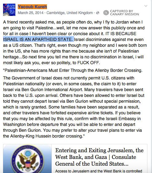 Yacoub Kureh, Facebook - Mar 25, 2014