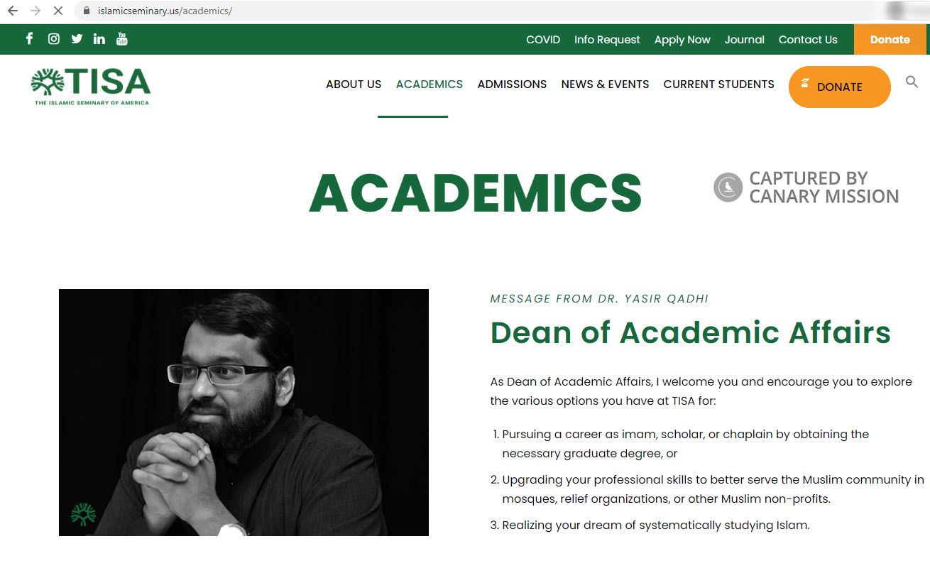 Yasir Qadhi, islamicseminary.us - Sep 23, 2021