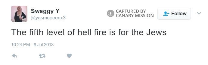 Yasmeen Hammad, Twitter - Jul 6, 2013