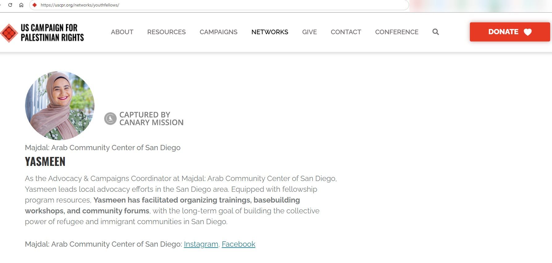 Yasmeen Obeid, uscpr.org - Oct 12, 2021