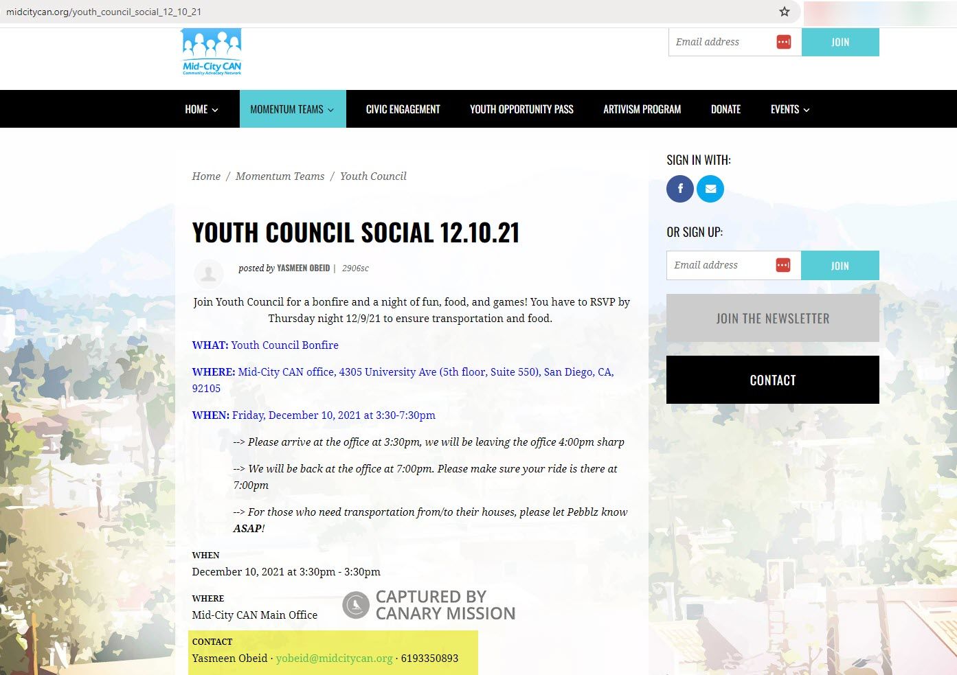 Yasmeen Obeid, midcitycan.org - Dec 10, 2021