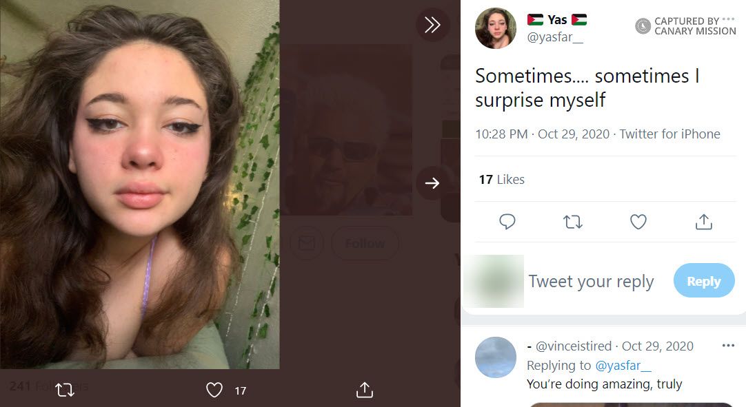 Yasmien Farsakh, Instagram - Oct 29, 2020