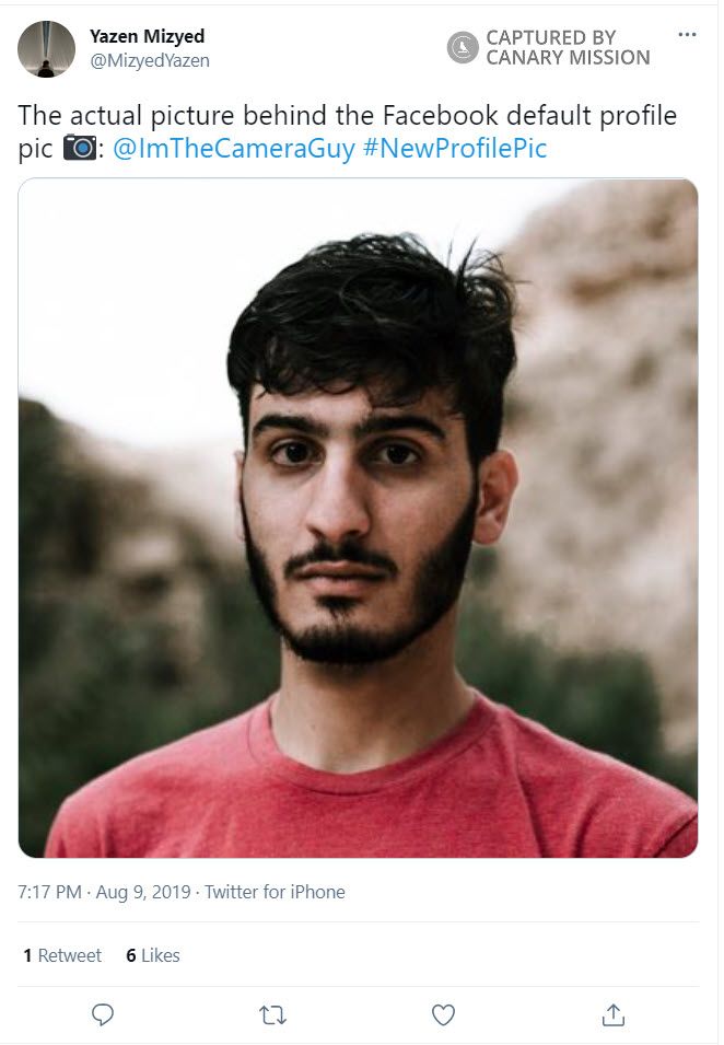 Yazen Mizyed, Twitter - Aug 9, 2019