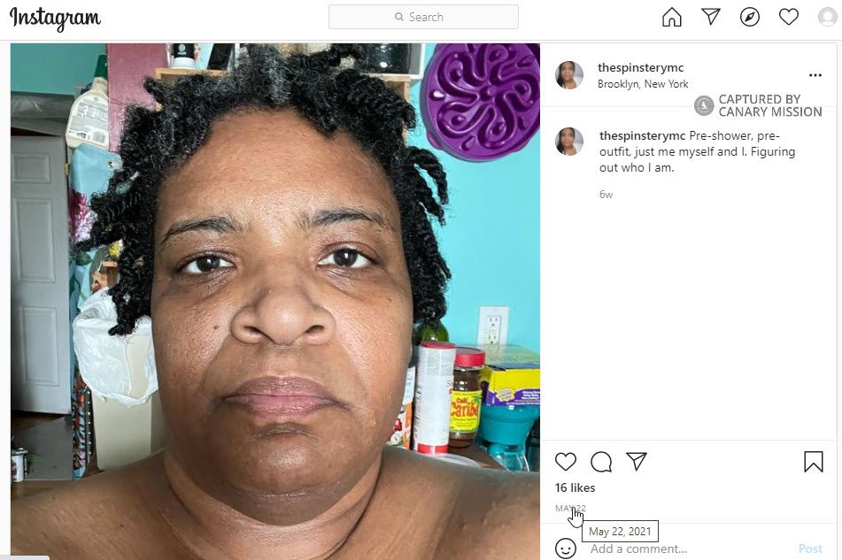 Yolanda Carrington, Instagram - May 22, 2021