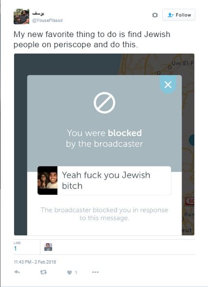 Yousef AlYassir, Twitter - 2 Feb 2016