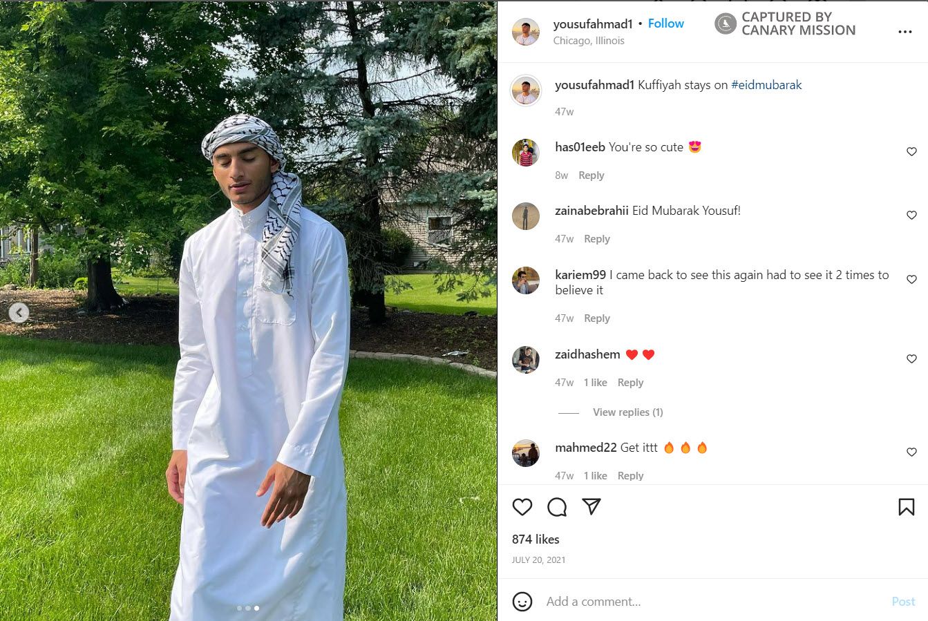 Yousuf Ahmad, Instagram - Jul 20, 2021