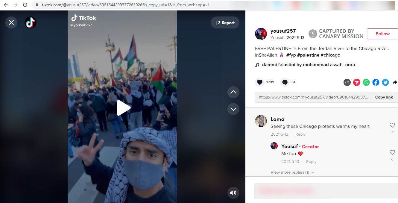 Yousuf Ahmad, TikTok - May 13, 2021