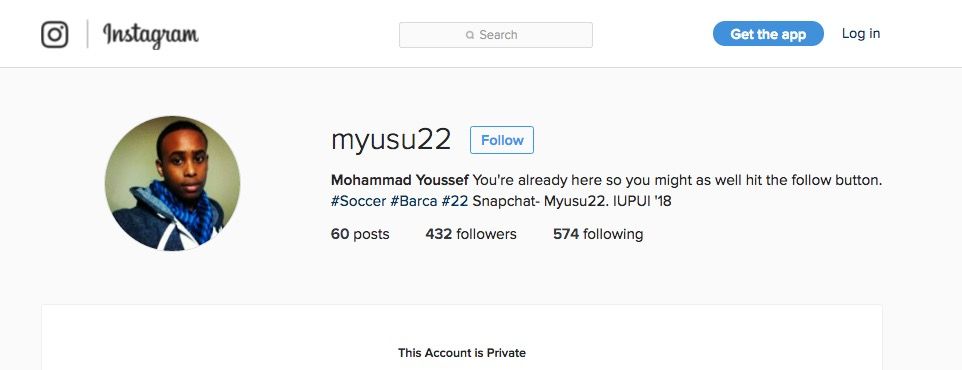 Yousuf Mohammad, Instagram - 18 May 2016