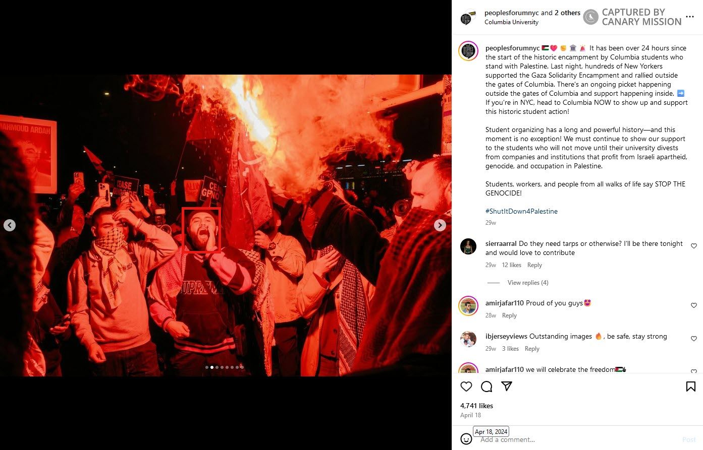 Zaid Jaloudi’s Arrest at the Pro-Hamas Encampment at Columbia 
