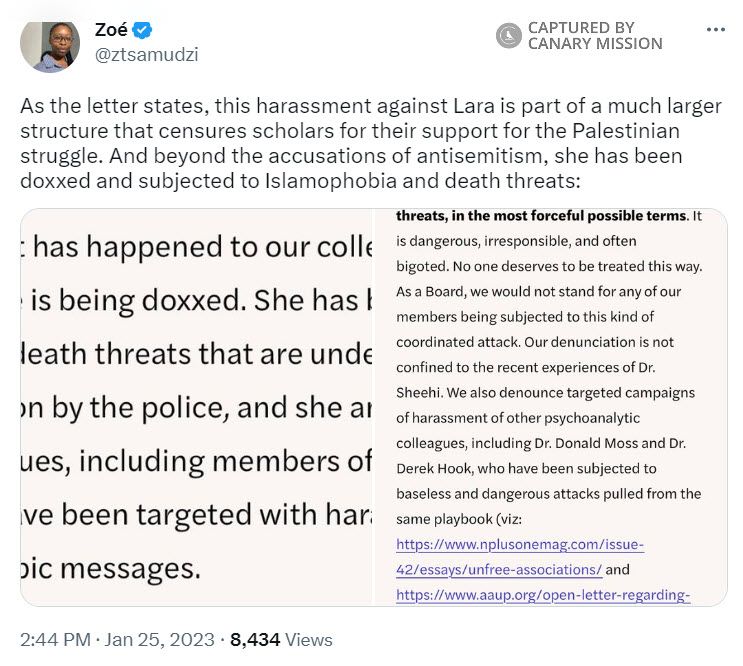 Zoe Samudzi, Twitter - Jan 25, 2023